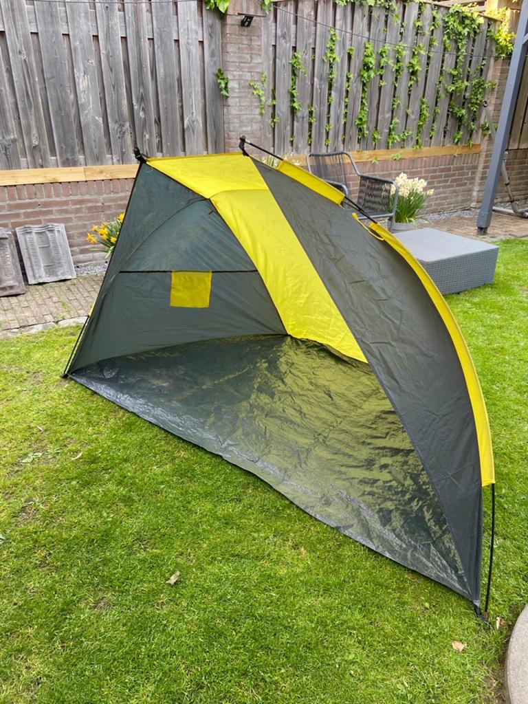 Strandtentje / Zonnescherm - Camp Active, Ophalen of Verzenden, Zo goed als nieuw, Tot en met 2