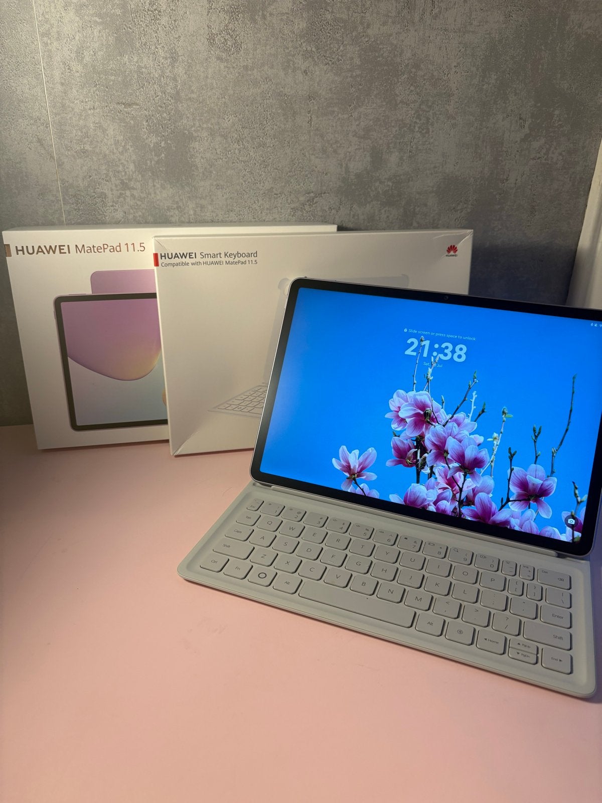 Huawei MatePad 11.5 2025 8GB/256GB met Smart Keyboard, Usb-aansluiting, 11 inch, Ophalen of Verzenden, Zo goed als nieuw