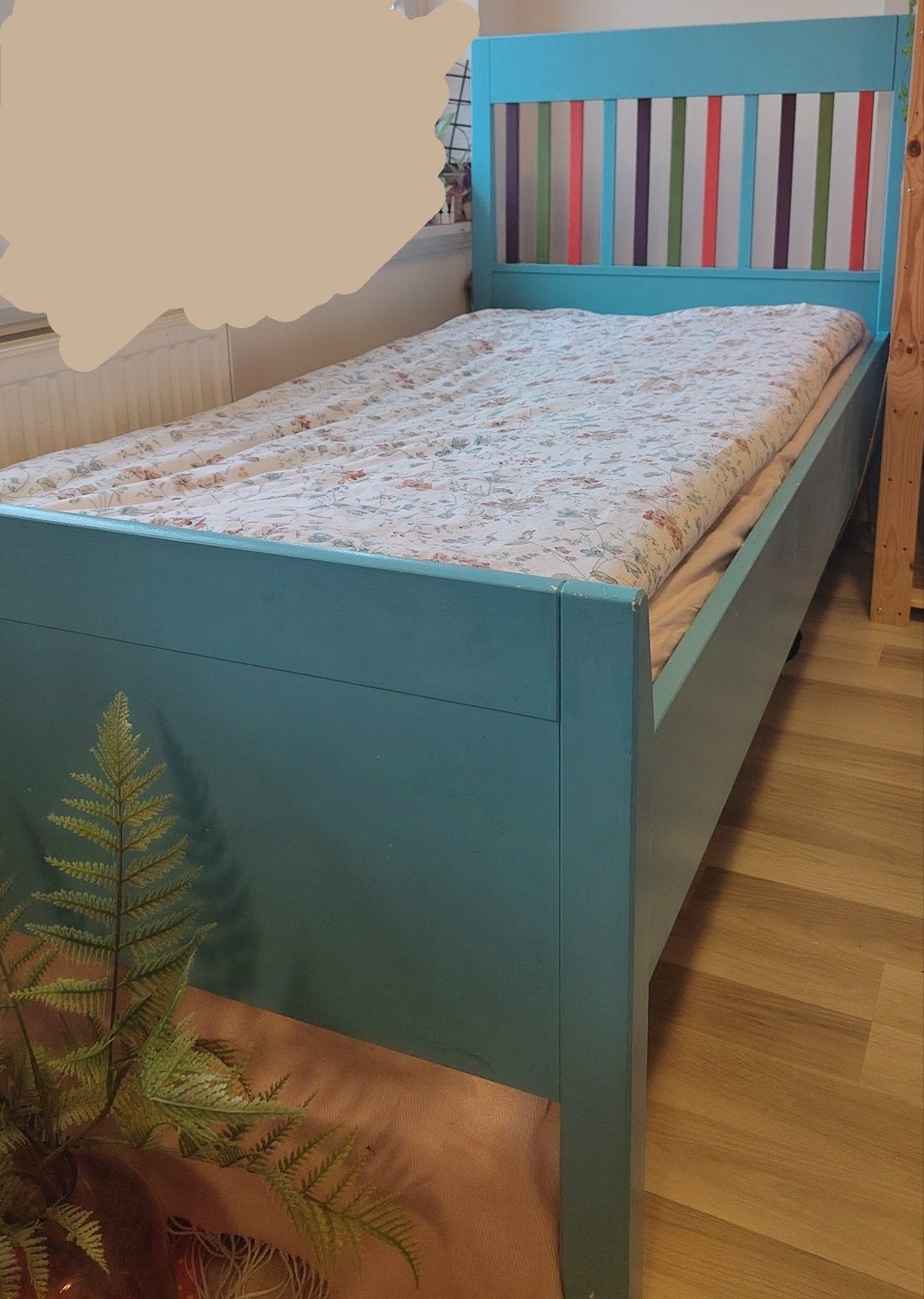 Blue bed from IKEA, Ophalen