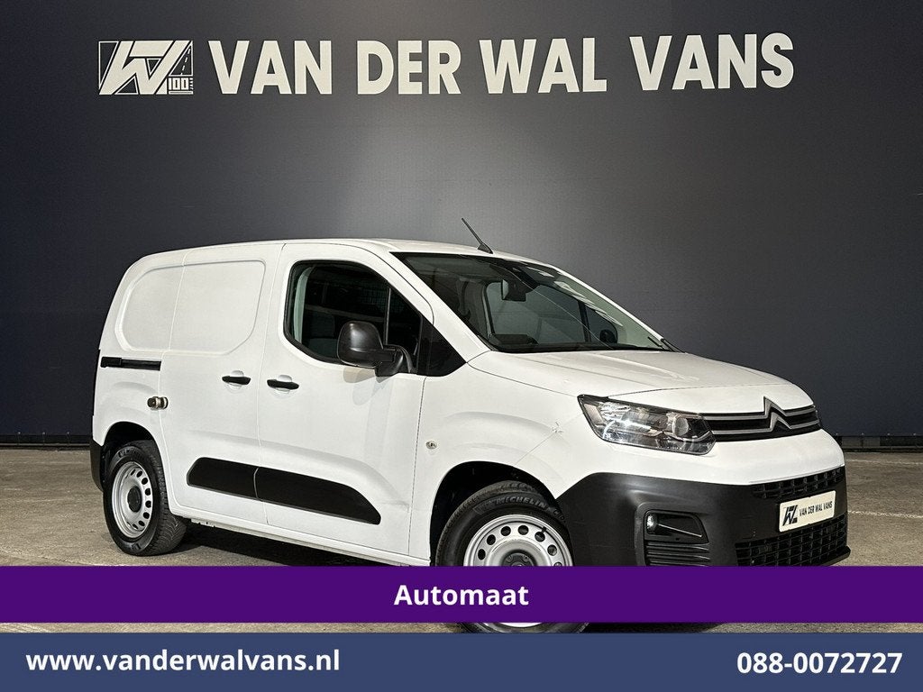 Citroën Berlingo 1.2 PureTech 130pk Automaat Benzine L1H1 E, Auto's, Bestelauto's, Bedrijf, Te koop, ABS, Achteruitrijcamera, Airconditioning
