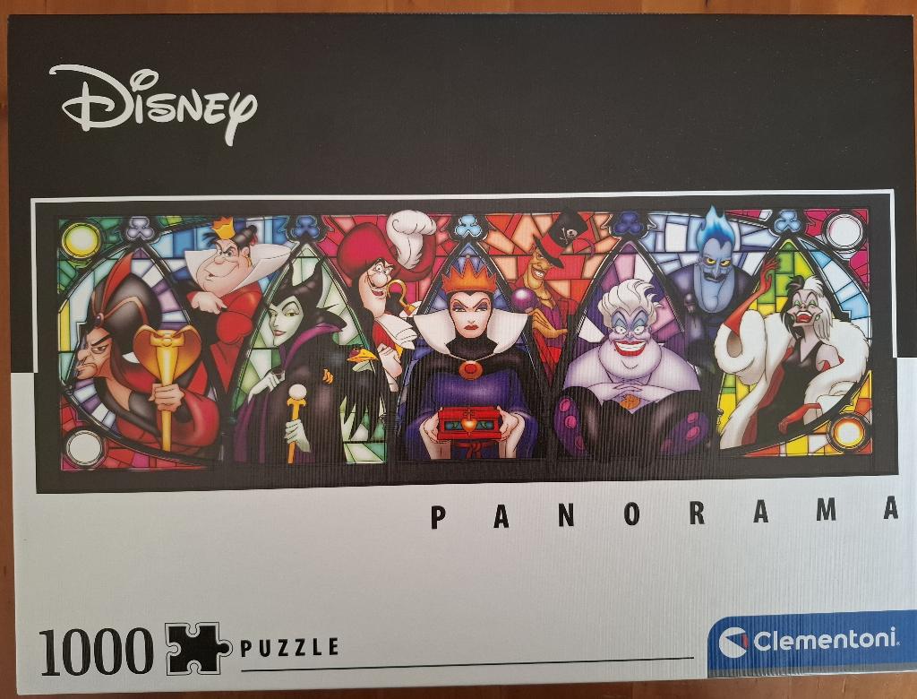 Clementoni Puzzel Disney Villains, Ophalen, Meer dan 50 stukjes, Zo goed als nieuw, 6 jaar of ouder