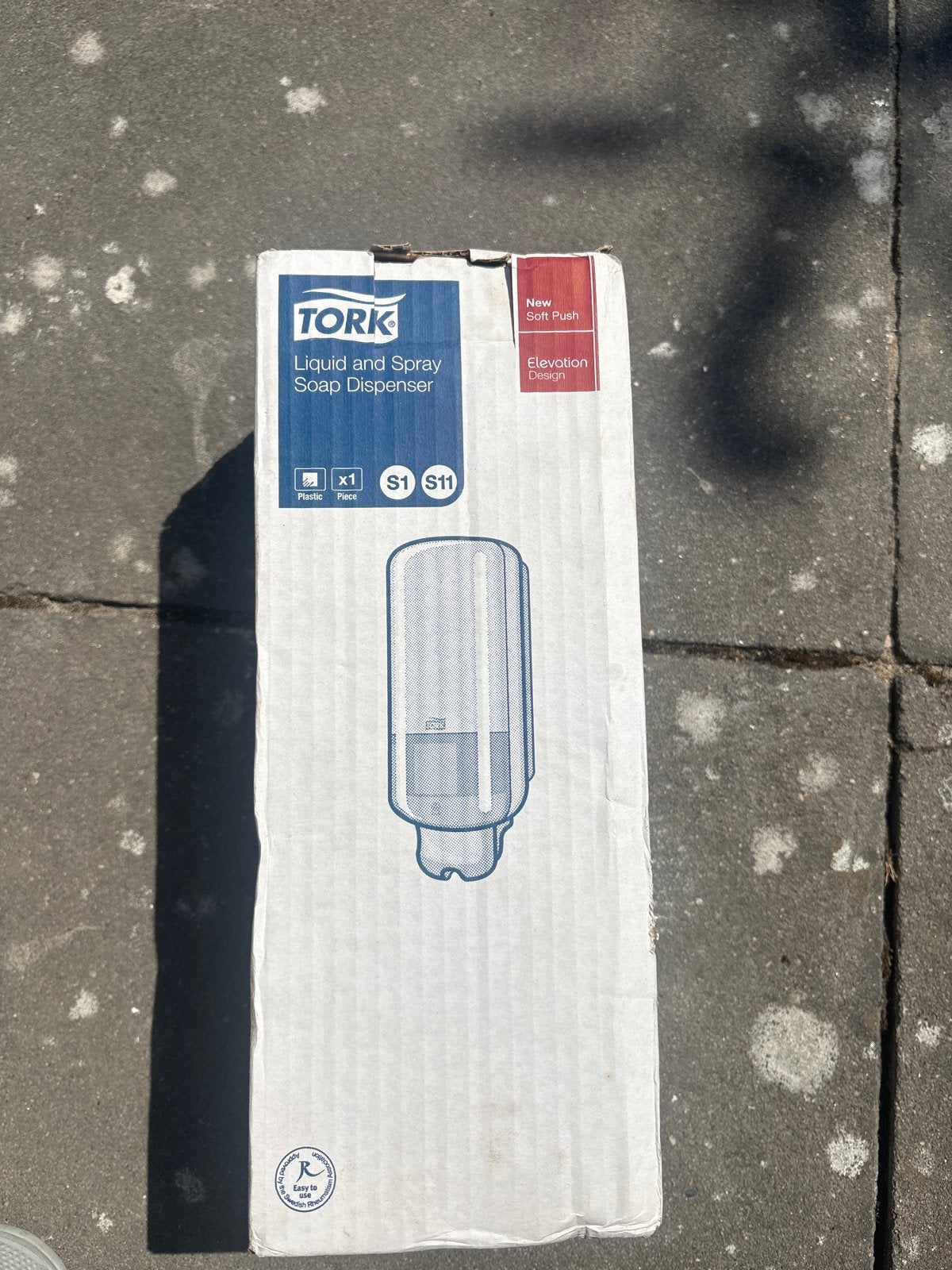 Tork Liquid and Spray Zeepdispenser - Nieuw in doos, Ophalen, Nieuw, Zeepdispenser/zeepbakje, Wit