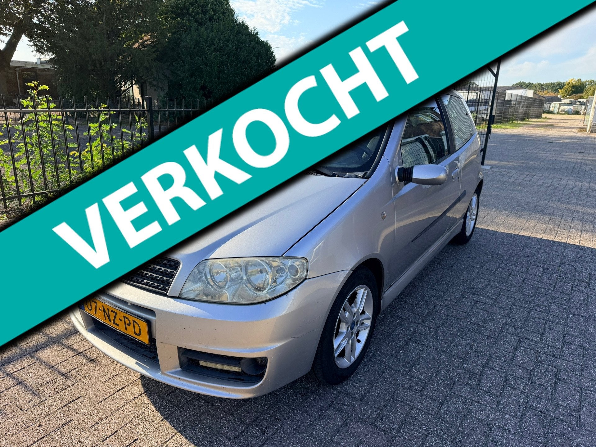 Fiat Punto 1.4-16V Sporting, Voorwielaandrijving, 400 kg, Origineel Nederlands, Handgeschakeld