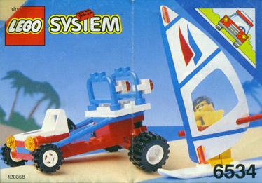 Lego | Classic Town | Strandbandiet | 6534, Lego, Gebruikt, Overige thema's, Lego