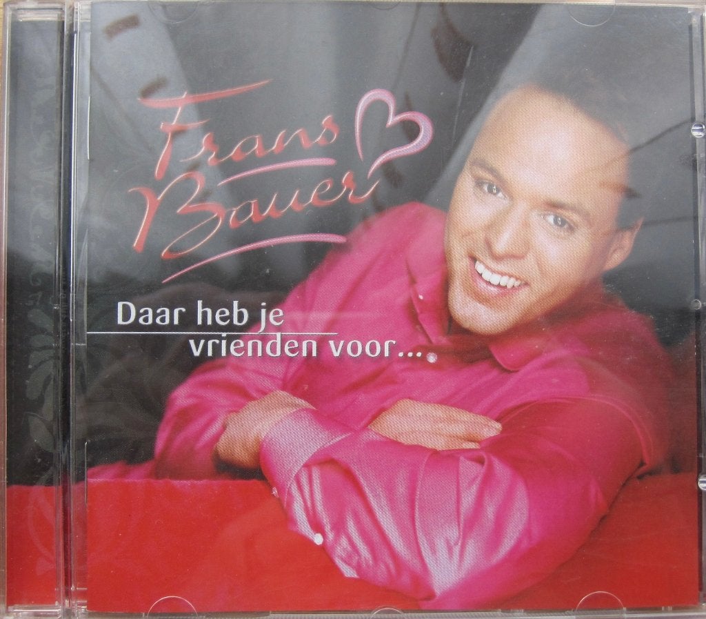 Frans Bauer - Daar heb je vrienden voor - 2004, Ophalen of Verzenden, Zo goed als nieuw, Levenslied of Smartlap, Album