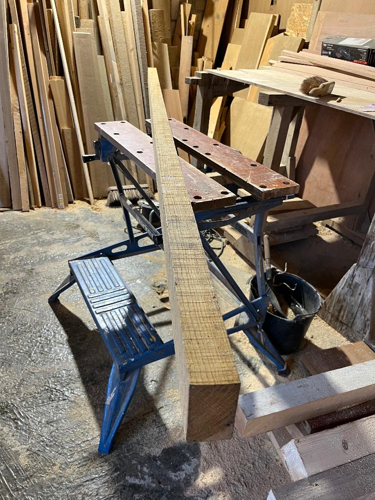 Eiken balk, Ophalen, Minder dan 25 mm, Eiken, Nieuw