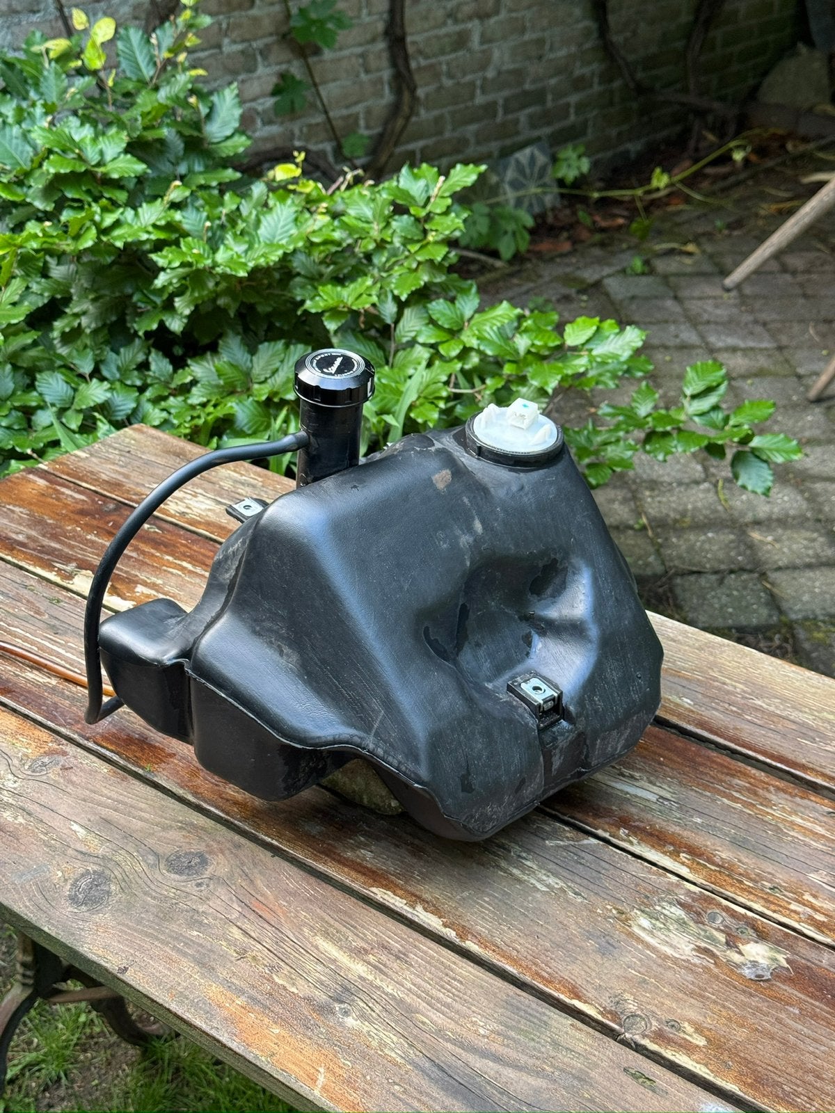Vespa lx tank met custom dop, Ophalen of Verzenden, Zo goed als nieuw, Tank