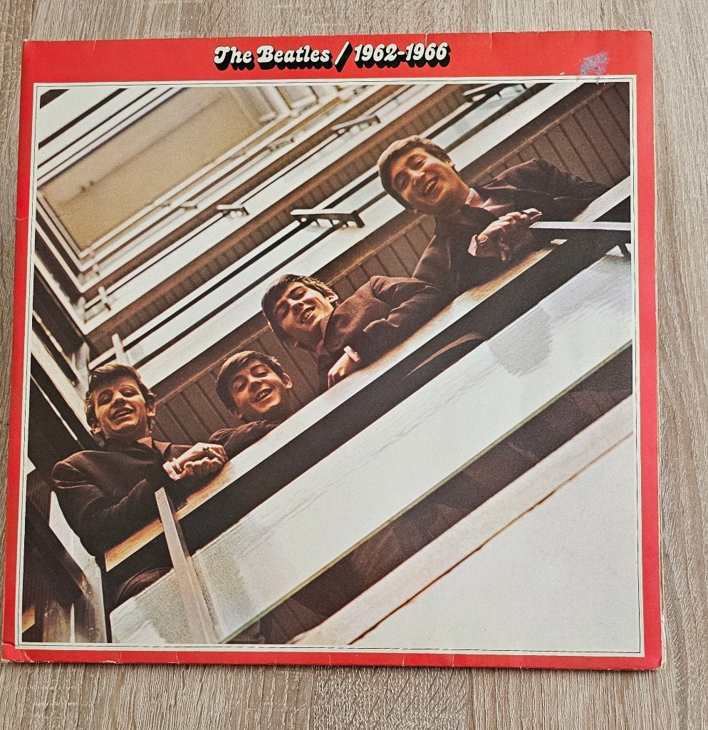 LP - Beatles - 1962 - 1966 (Red Album) (2LP), LP, Gebruikt, Pop, Ophalen of Verzenden