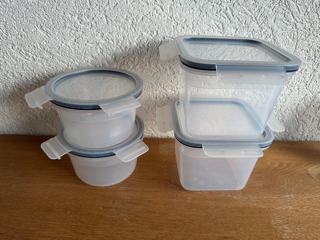 IKEA 365+voorraaddozen - 4 stuks, Huis en Inrichting, Kunststof, Overige typen, Nieuw, Ophalen of Verzenden