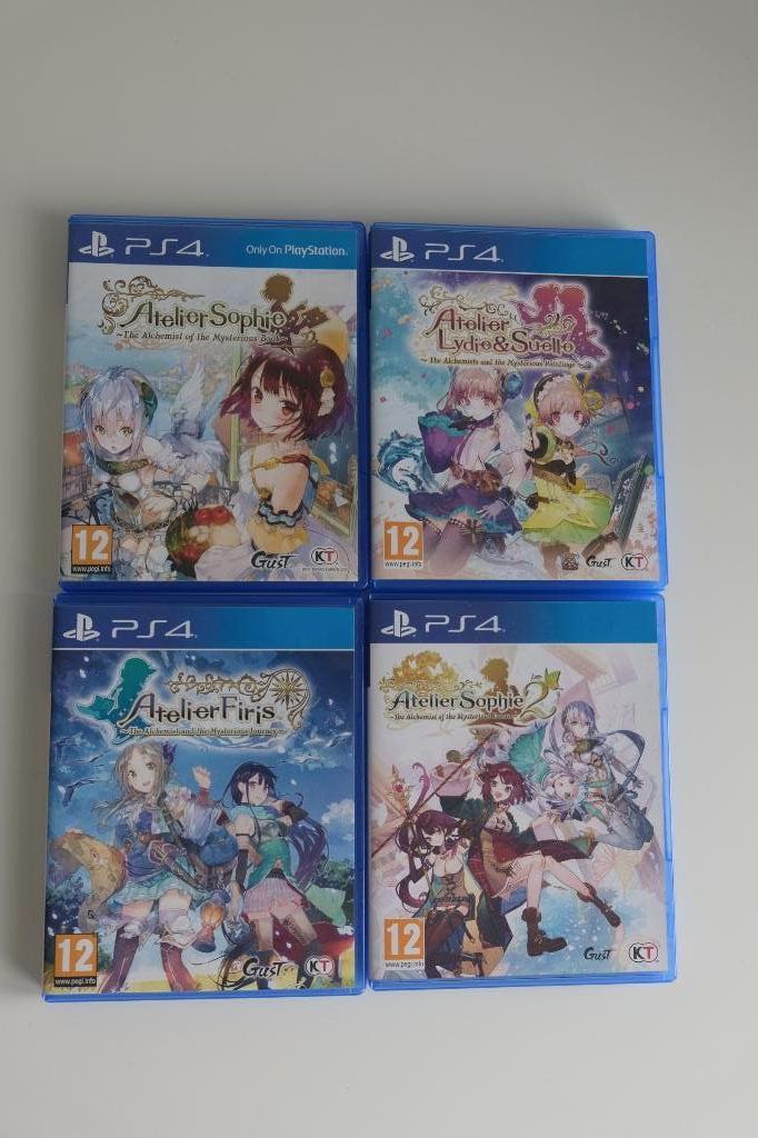 Atelier Sophie, Firis, Lydie & Suelle, Sophie 2 - PS4, Gebruikt, 1 speler, Ophalen of Verzenden, Role Playing Game (Rpg)