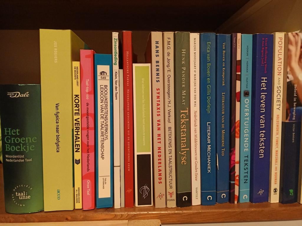 Studieboeken Nederlandse taal en Beleid, Ophalen of Verzenden, Alpha