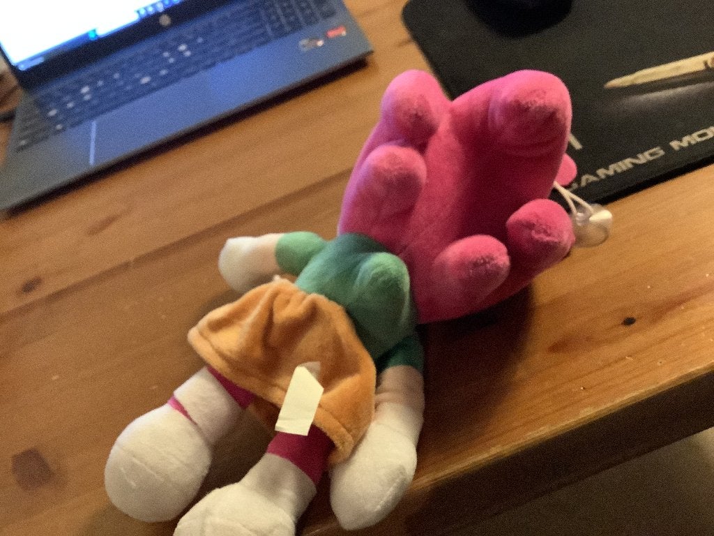 Sonic the Hedgehog knuffel Amy lengte 25 cm met zuignap, Ophalen of Verzenden, Roze, Overige typen