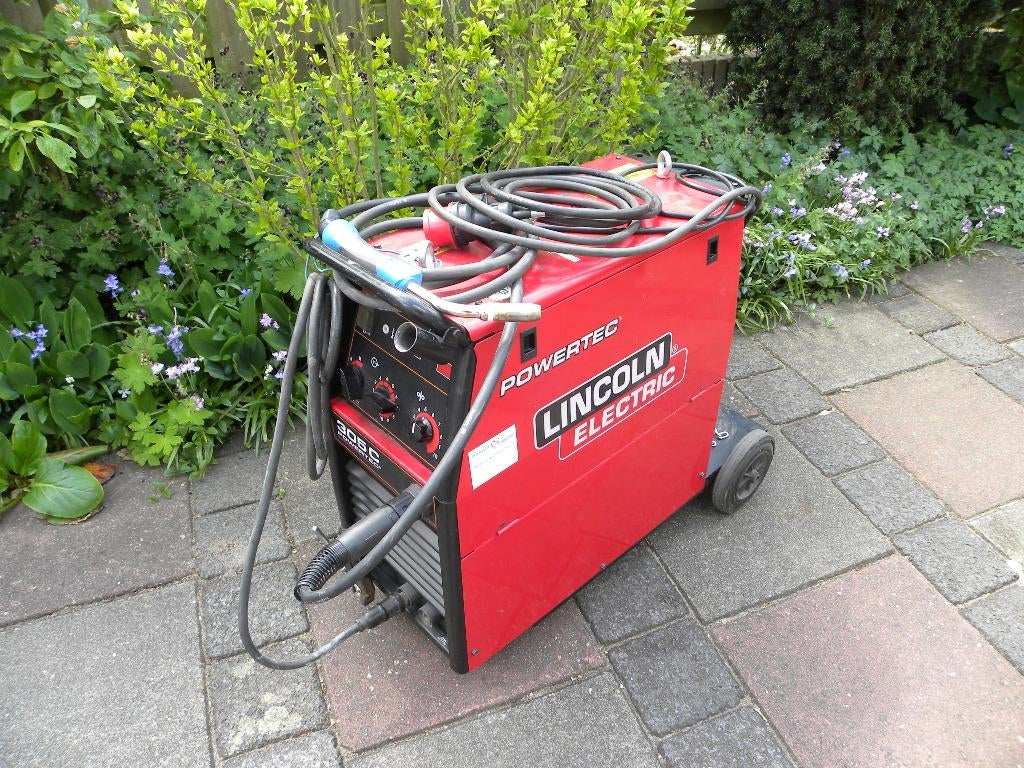 professionele  mig  lasapparaat defect lincoln powertec 305C, Doe-het-zelf en Verbouw, Gereedschap | Lasapparaten, Ophalen, Gebruikt
