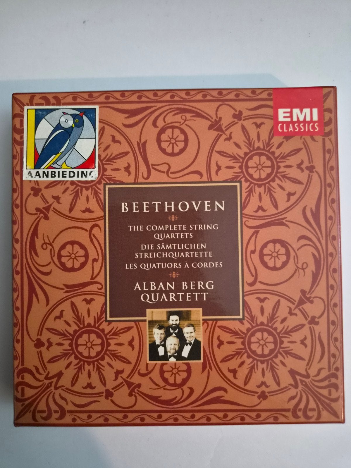 Beethoven: The Complete String Quartets -Alban Berg Quartett, Inclusief boekje, Kamermuziek, Boxset, Ophalen of Verzenden