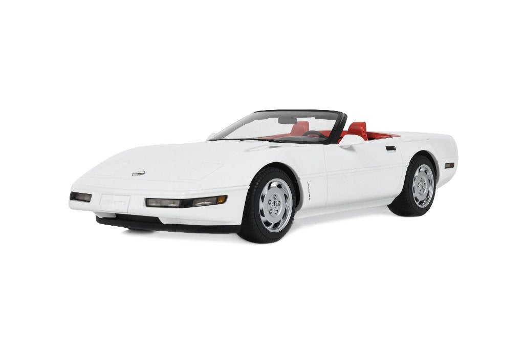 GT Spirit 1:18 Chevrolet Corvette C4 Convertible white 1995, Hobby en Vrije tijd, Overige merken, -, Nieuw, Ophalen of Verzenden