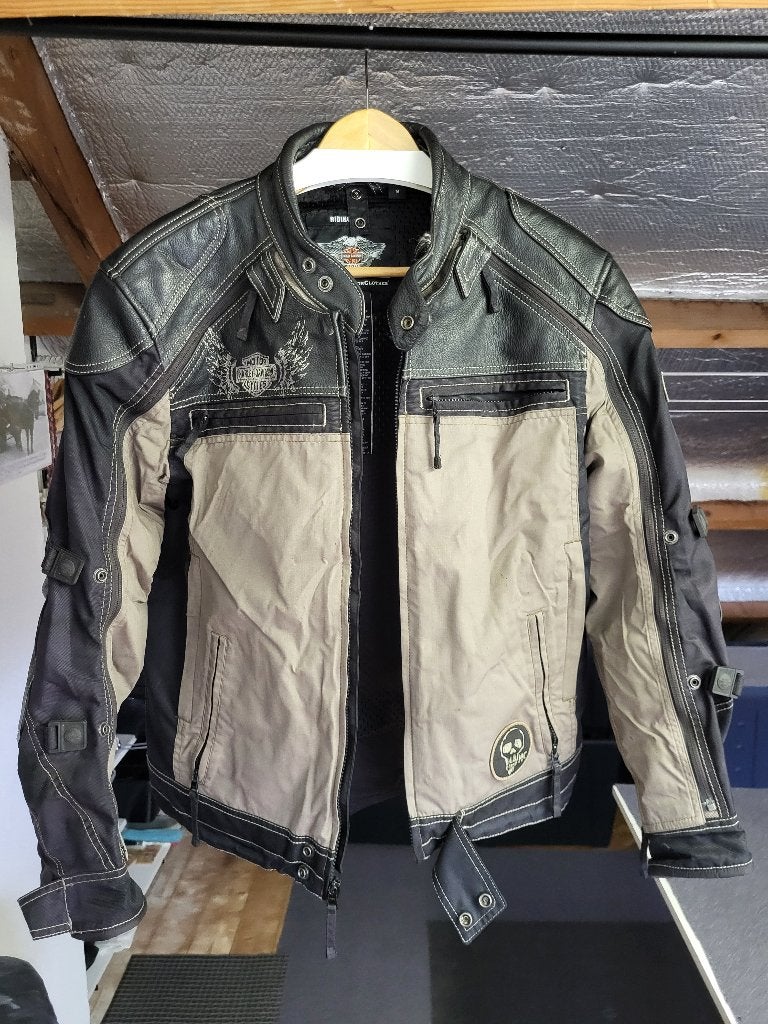 Harley motorjas, Motoren, Harley-Davidson, Jas | textiel, Heren, Ophalen of Verzenden