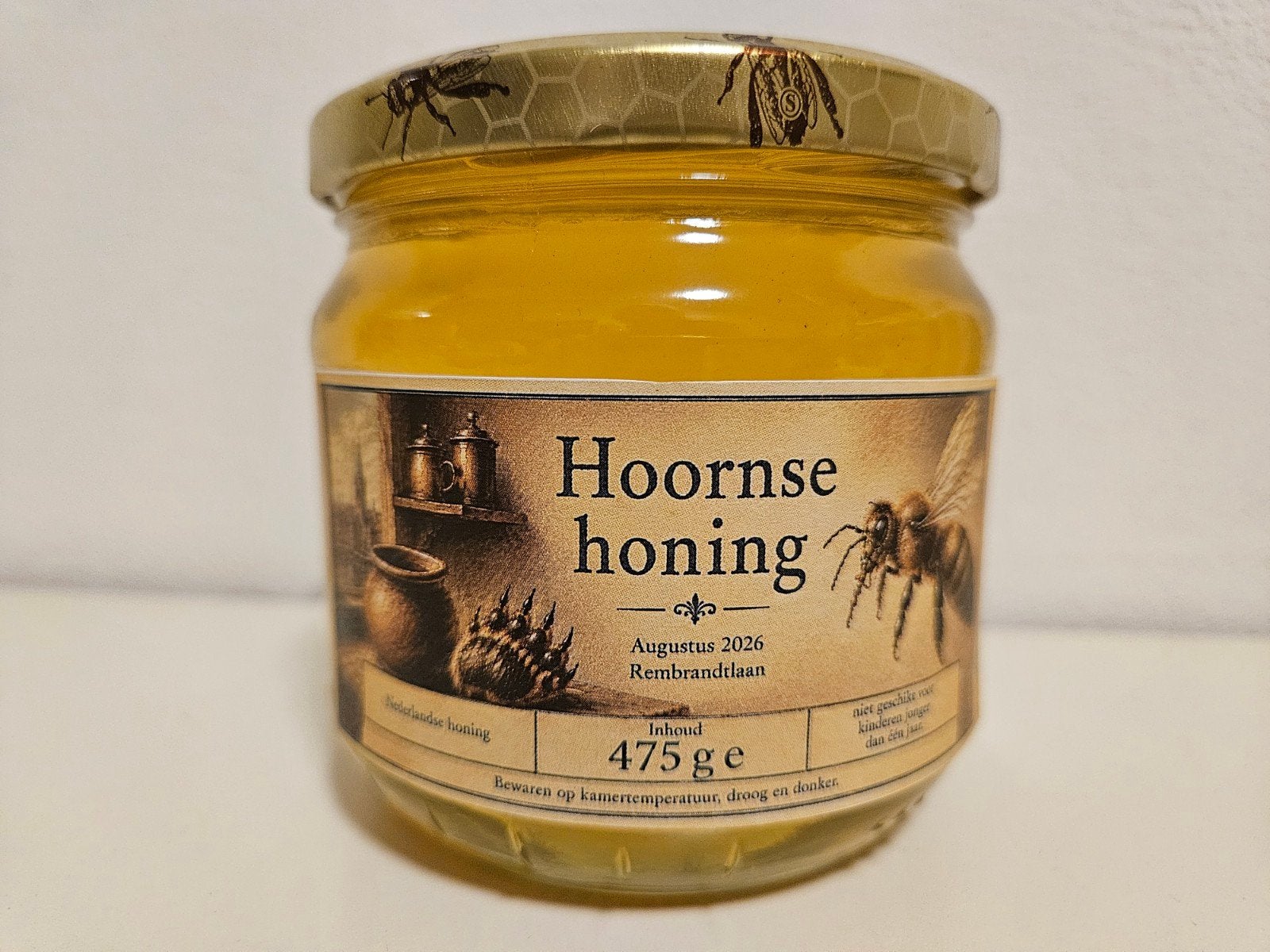 Hoornse Honing, potjes 475 gram, Ophalen