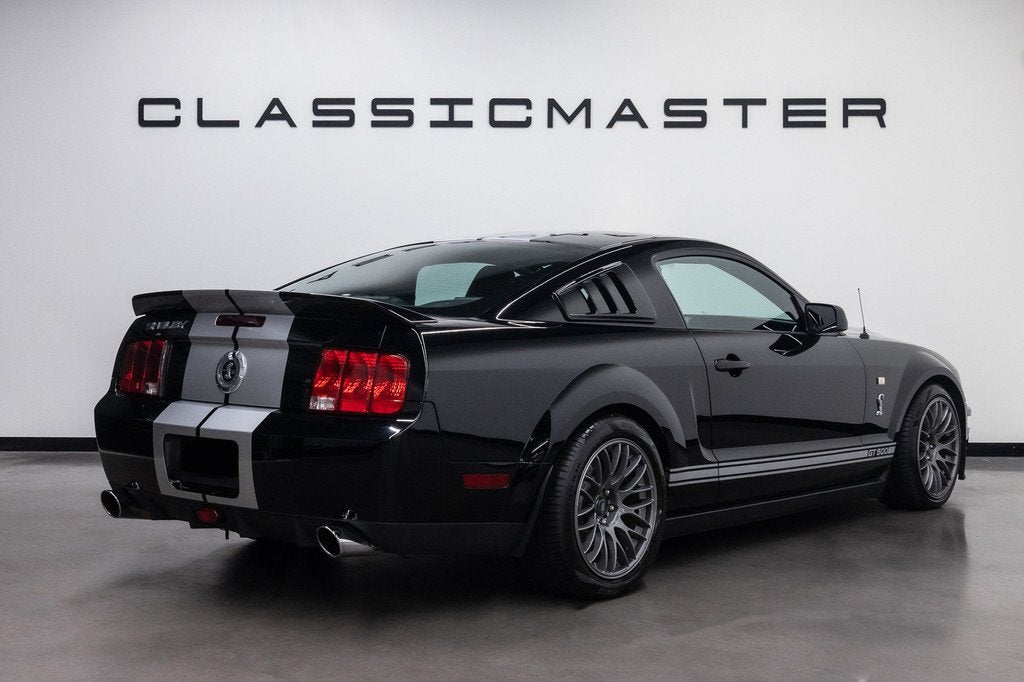Ford Mustang SHELBY GT 500 UNIEK SHELBY (bj 2006), Gebruikt, 4 stoelen, Zwart, Leder