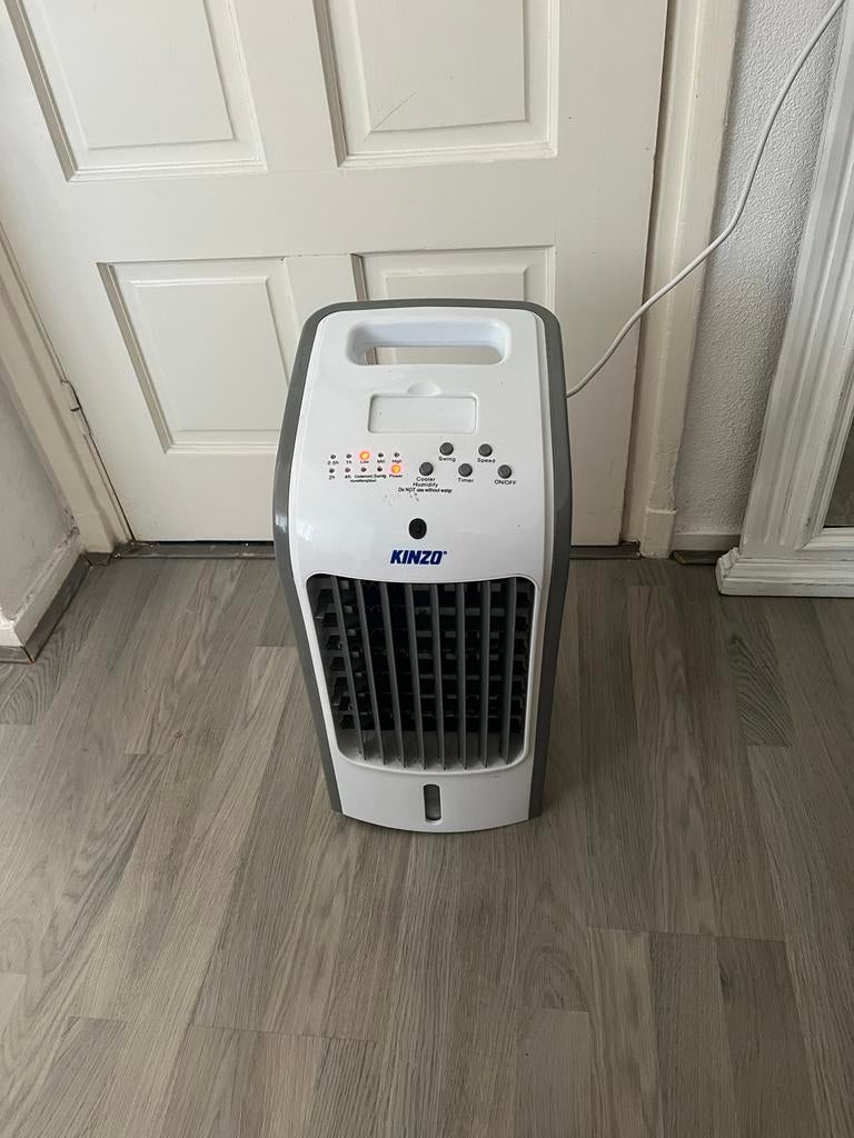 Kinzo Mobiele Airco - Compact en Efficiënt 54x24cm, Witgoed en Apparatuur, Minder dan 60 m³, Timer, 3 snelheden of meer, Ophalen of Verzenden