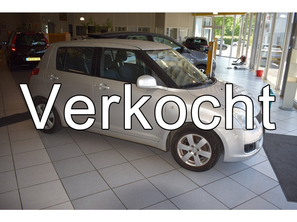Suzuki Swift 1.3 16V Shogun 72913KM! (bj 2009), Voorwielaandrijving, Stof, Zwart, 400 kg