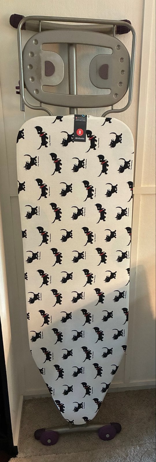 Brabantia Strijkplank 124x38 cm met Takkie en Siepie hoes, Ophalen, Gebruikt