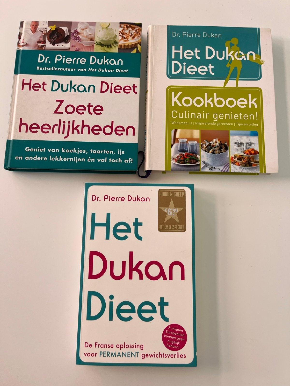 Dukan Dieet Boeken: Kookboek, Zoete Heerlijkheden & Basisboe, Boeken, Gelezen, Ophalen of Verzenden, Europa, Gezond koken