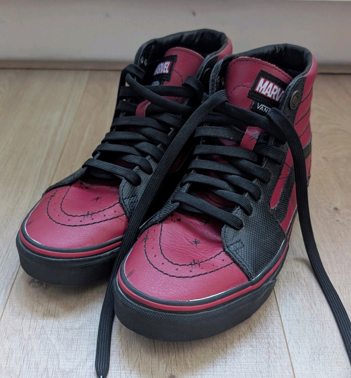 Marvel x Vans Sk8-Hi Deadpool sneakers, Ophalen of Verzenden, Vans, Rood, Sneakers of Gympen