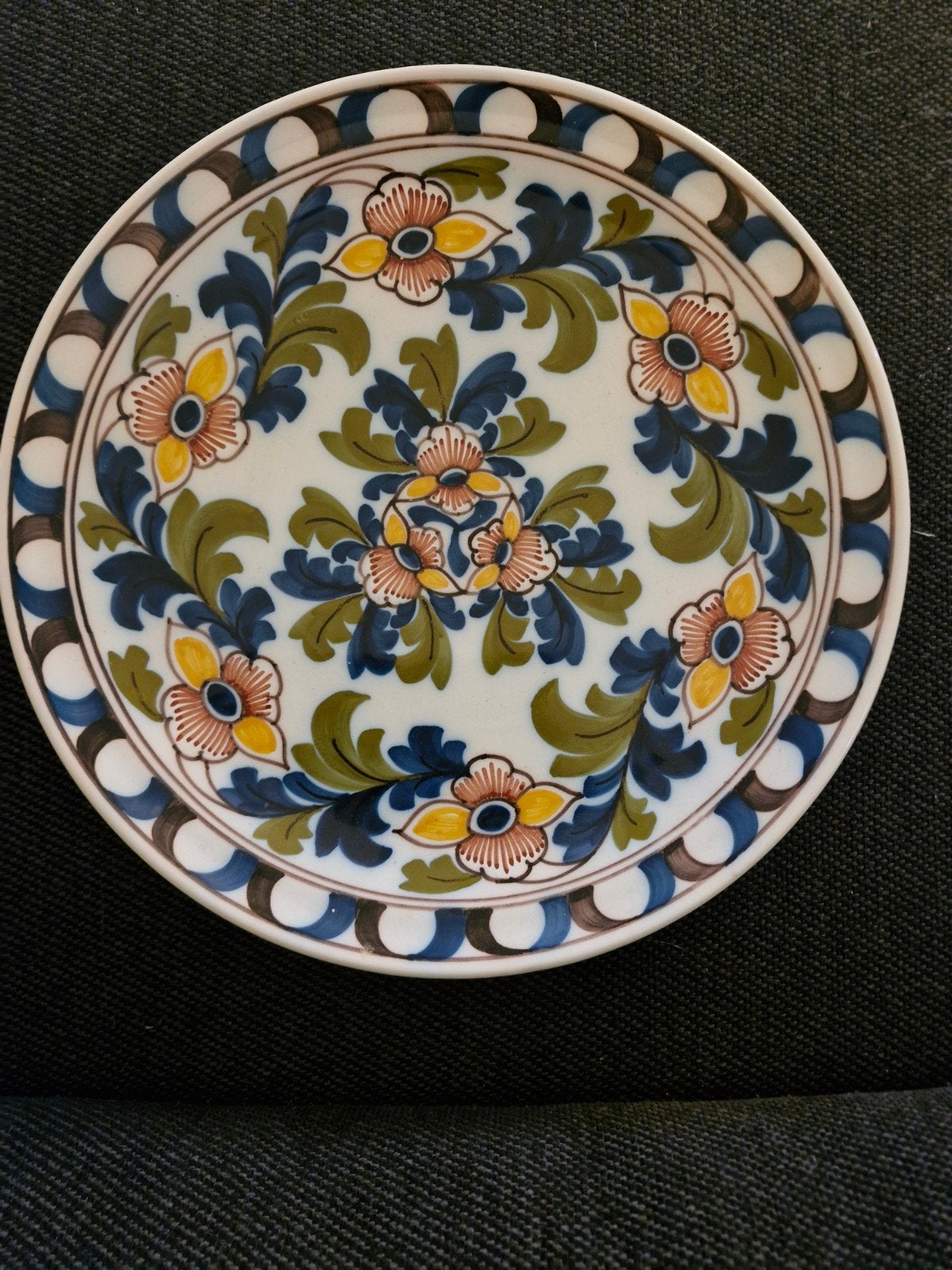 Makkum Aardewerk Wandbord - Handgeschilderd, Ophalen of Verzenden