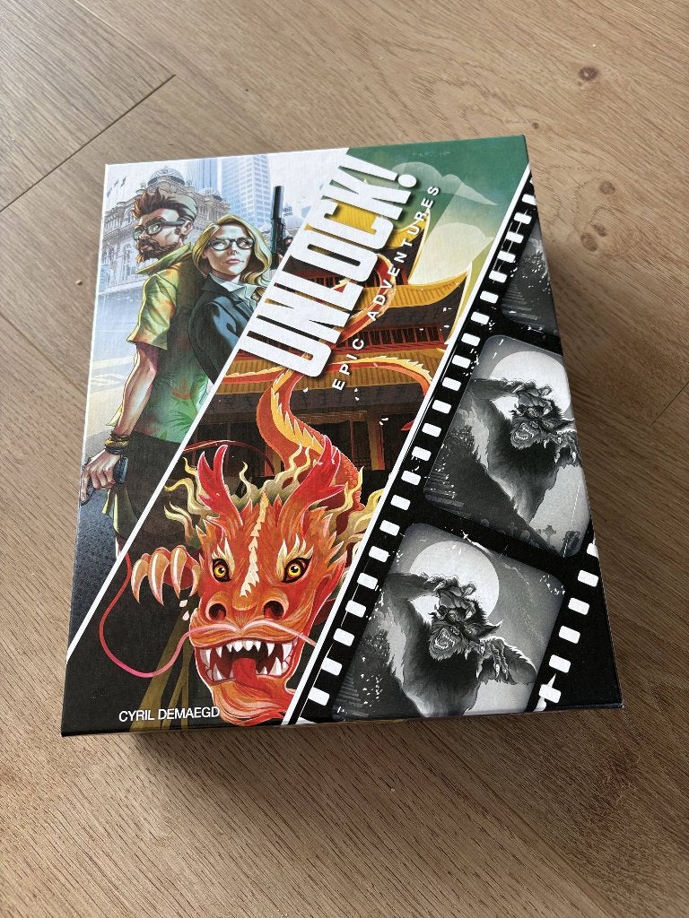 Unlock! Epic Adventures escape game (Engelstalig/English), Space Cowboys, Gebruikt, Een of twee spelers, Ophalen of Verzenden