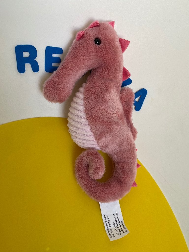 K2969 AH Albert Heijn zeepaard roze, Ophalen of Verzenden, Zo goed als nieuw, Overige typen