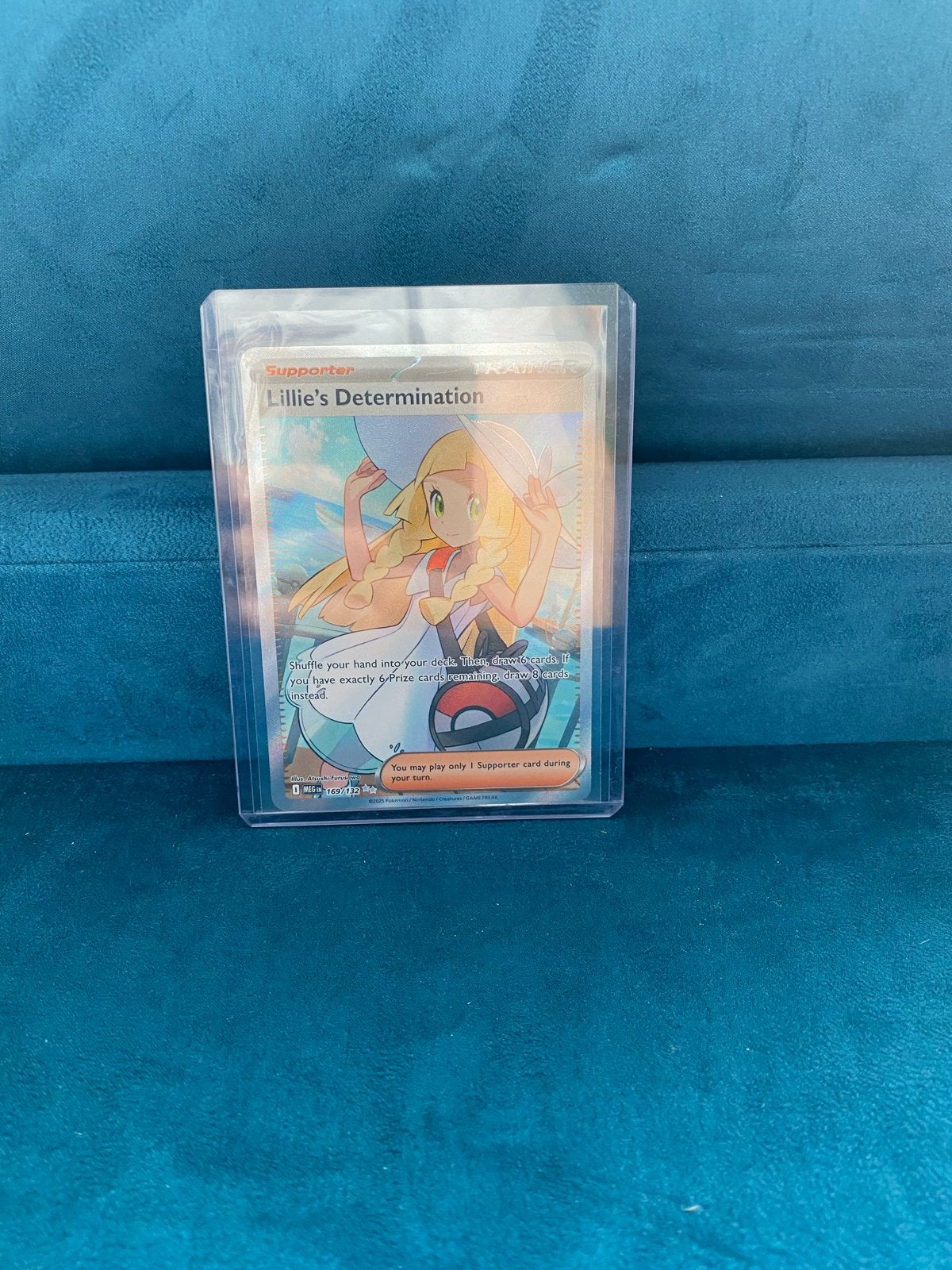 Lillie's Determination Full Art Supporter Pokémon Kaart, Hobby en Vrije tijd, Verzamelkaartspellen | Pokémon, Ophalen of Verzenden