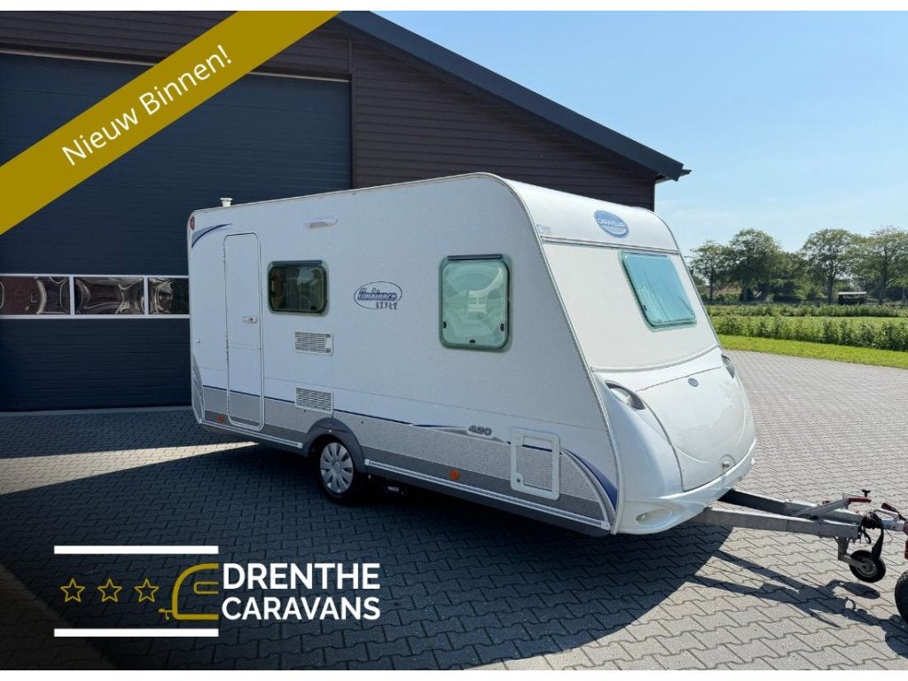 Caravelair Ambiance Style 420 | mover+Dorema luifel, Overige typen, Treinzit, 4 tot 5 meter, Caravelair