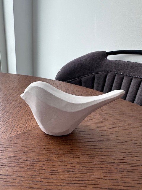 IKEA Decorative Bird Figurine - White - Ceramic, Overige stijlen, Ophalen of Verzenden, Zo goed als nieuw, Wit