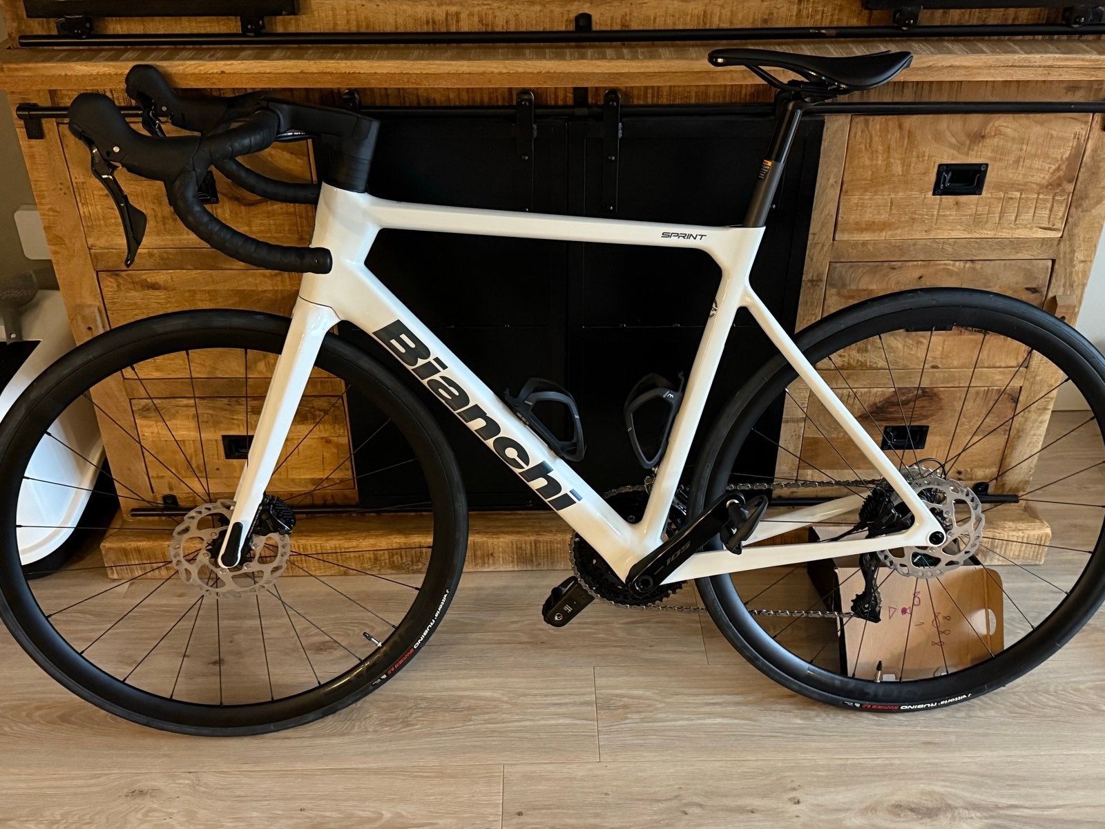 Bianchi Sprint racefiets - Zo goed als nieuw, 28 inch, Carbon, Heren, Zo goed als nieuw