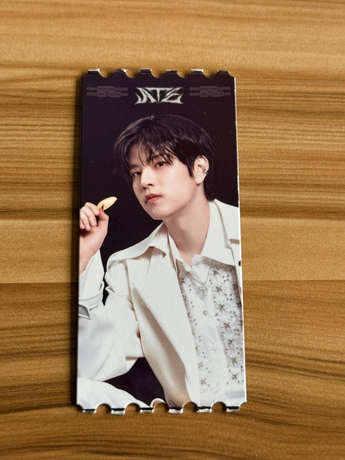 Stray Kids Seungmin ATE Golden Ticket, Ophalen of Verzenden, Zo goed als nieuw, Foto of Kaart
