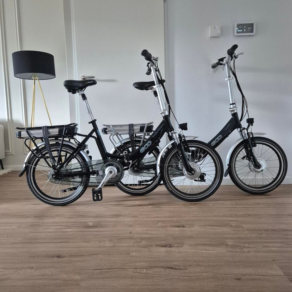 2x Z.G.A.N Eco Traveller elektrische vouwfietsen (20inch), Fietsen en Brommers, Fietsen | Vouwfietsen, Ophalen, Versnellingen