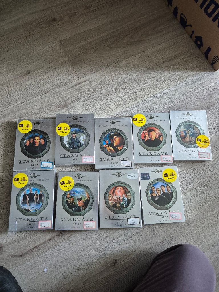 Stargate SG-1 DVD Boxen - Seizoen zie foto, Nederlands, Science Fiction en Fantasy, Ophalen of Verzenden, Vanaf 12 jaar