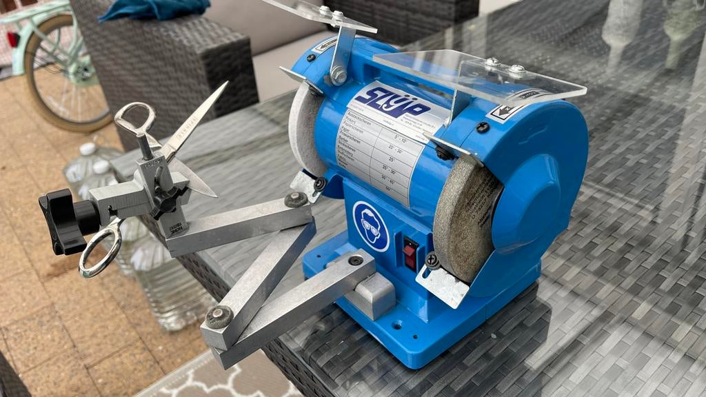 Scharen slijpmachine, Ophalen, Zo goed als nieuw, Minder dan 700 watt, Werkbankslijpmachine