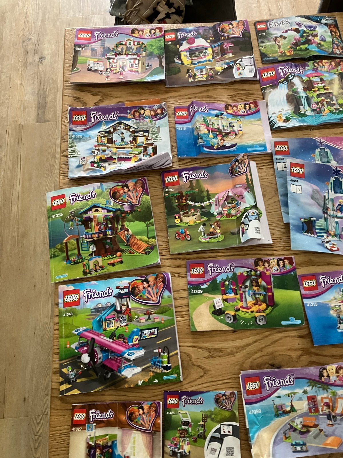 Grote partij LEGO Friends en Disney Frozen met handleidingen, Ophalen, Gebruikt, Lego, Friends