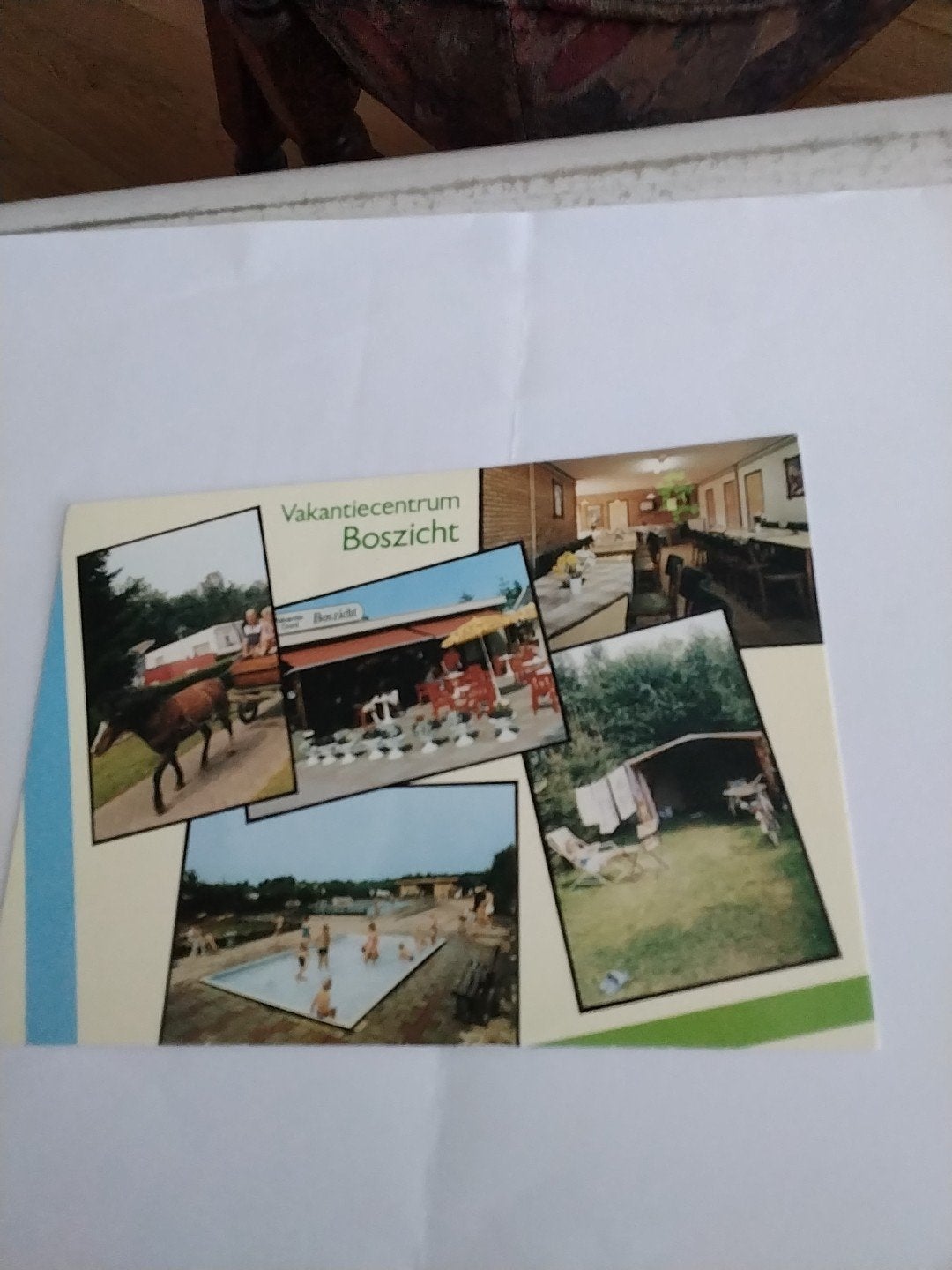 Ansichtkaart Vakantiecentrum Boszicht Dwingeloo Drenthe, Ophalen of Verzenden, 1960 tot 1980, Ongelopen, Drenthe