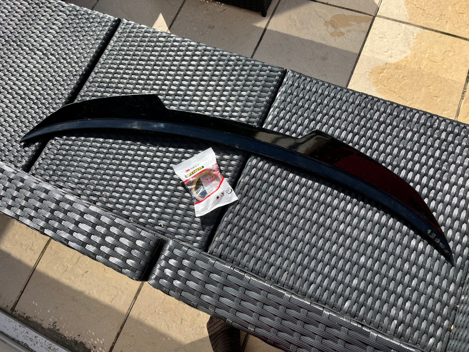 Zwarte spoiler voor BMW F36 - PSM style, Ophalen of Verzenden