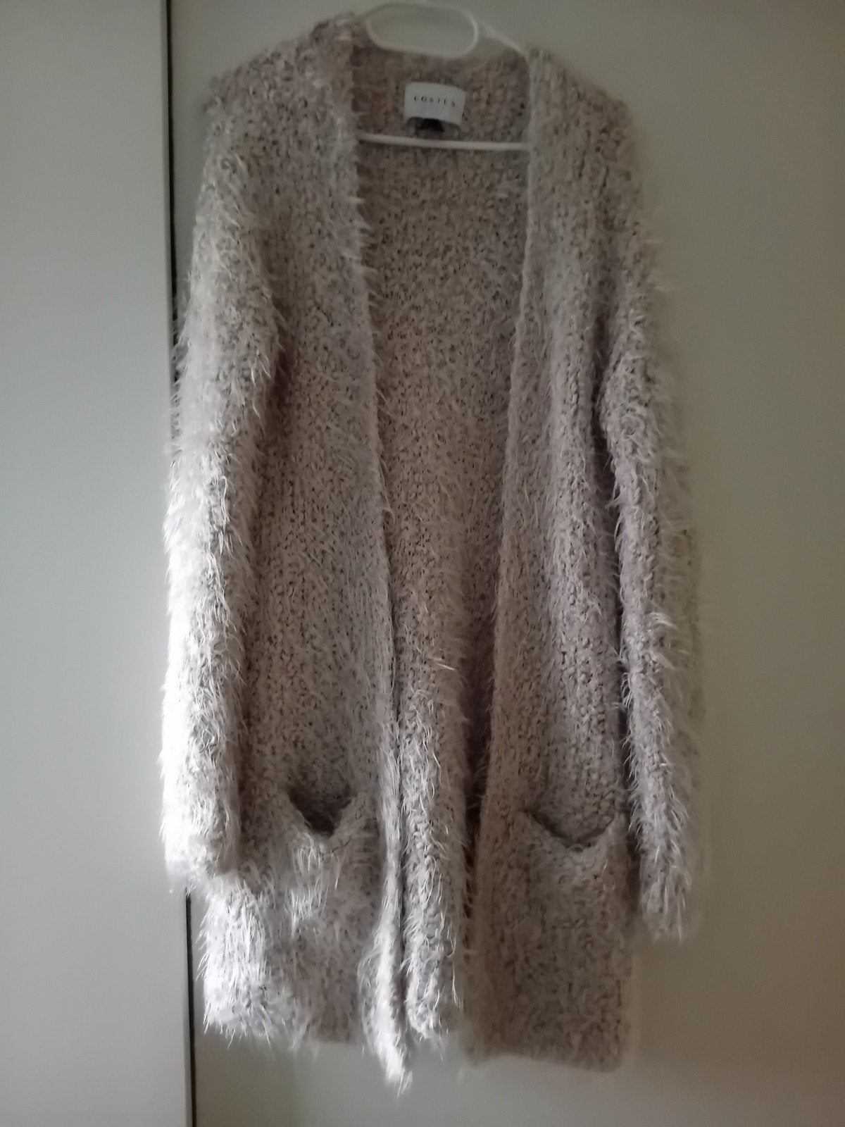 Costes pluizig vest maat S, Beige, Ophalen of Verzenden, Zo goed als nieuw, Costes