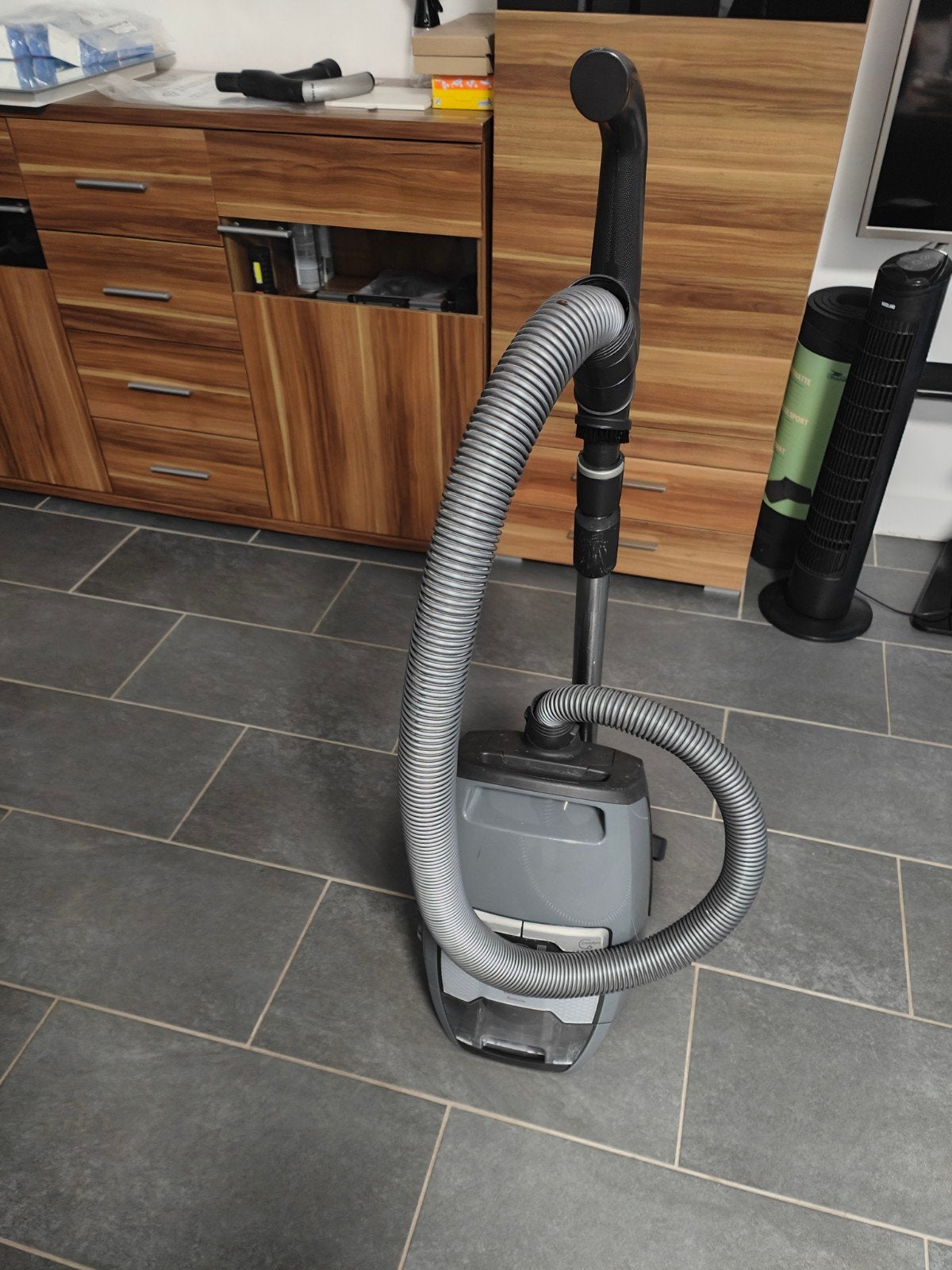 Miele Blizzard CX1 Excellence Ecoline zakloze stofzuiger, Gebruikt, Geschikt voor harde vloeren, Ophalen of Verzenden, Miele