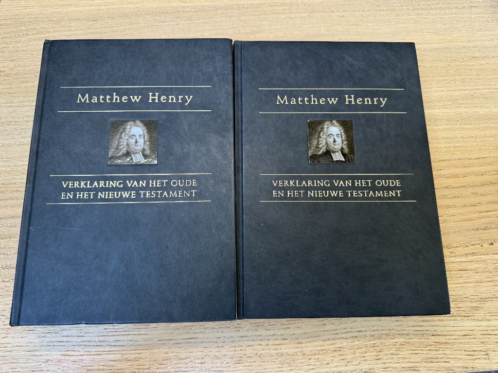 Matthew Henry: Verklaring Oude en Nieuwe Testament (2 delen), Ophalen of Verzenden, Gelezen, Matthew Henry, Christendom | Protestants