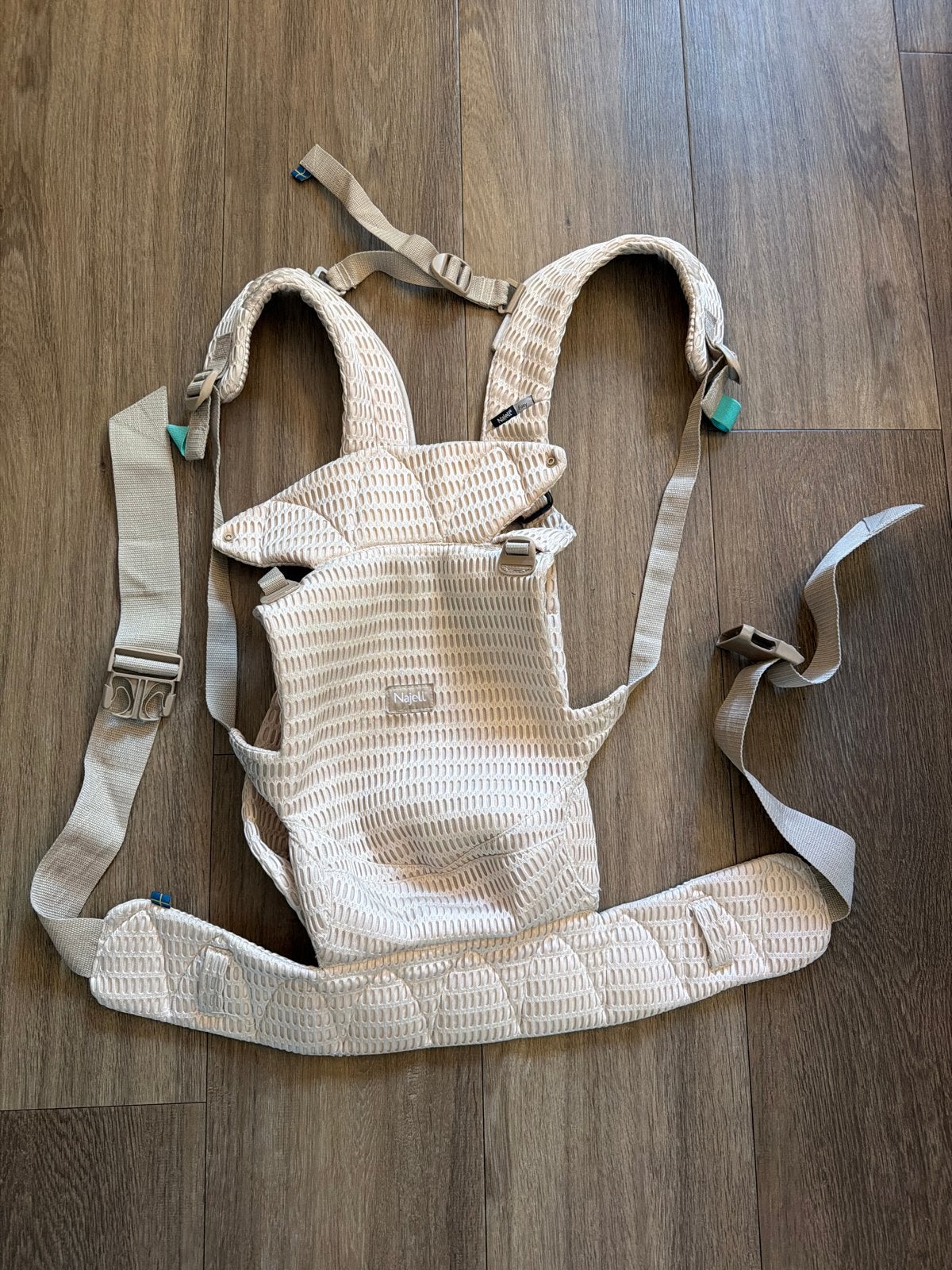 Najell Draagzak - Ergonomisch en Comfortabel, Kinderen en Baby's, Babydragers en Draagdoeken, Zo goed als nieuw, Draagzak, Buik of Rug