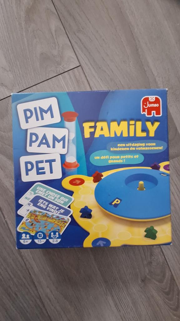 Pim pam pet spellen, als nieuw!, Hobby en Vrije tijd, Gezelschapsspellen | Kaartspellen, Ophalen, Zo goed als nieuw