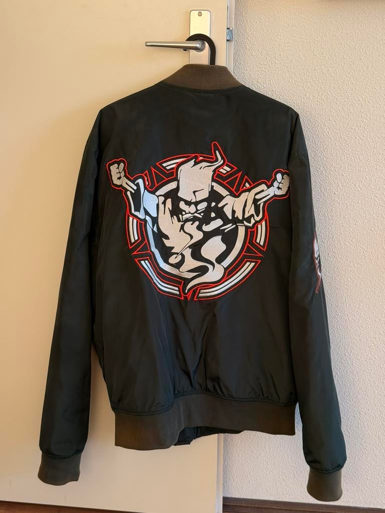 Thunderdome A Way of Life bomber maat XL, Ophalen of Verzenden, Zo goed als nieuw, Maat 56/58 (XL), Zwart