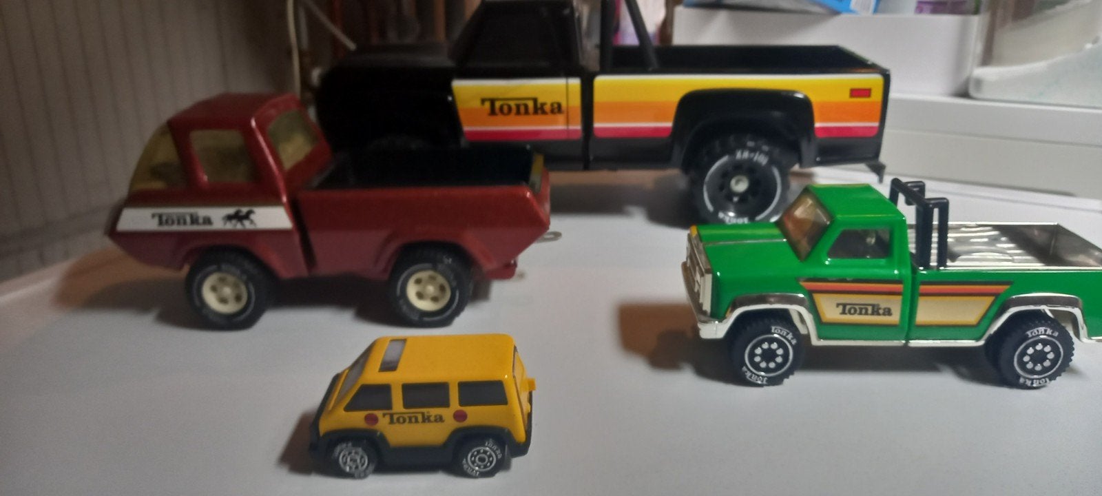 Tonka speelgoedauto's -zo goed als nieuw-  Vintage collectie, Verzamelen, Ophalen, Zo goed als nieuw