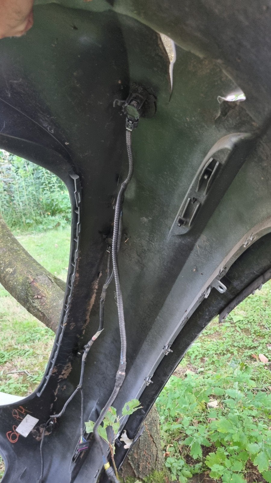 Parkeersensoren achterbumper Tesla m3 2019 model 3 wit, Ophalen of Verzenden, Achter, Bumper