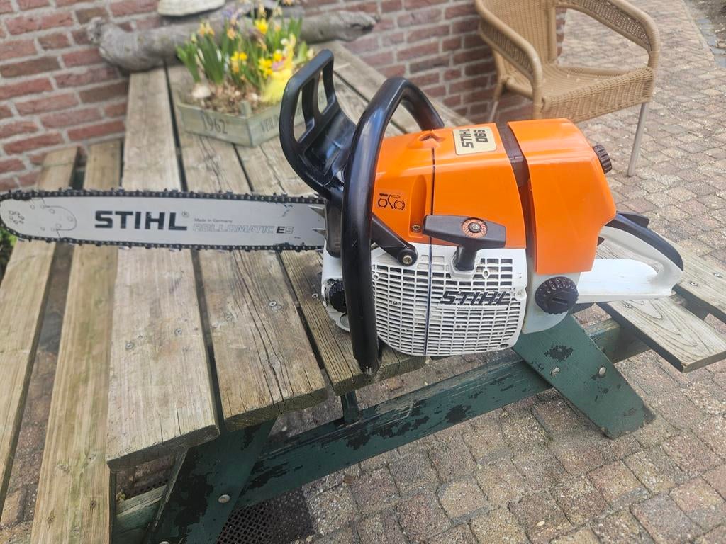 Stihl kettingzaag  066 zgst, Tuin en Terras, Hand-tuingereedschap, Ophalen of Verzenden, Zo goed als nieuw